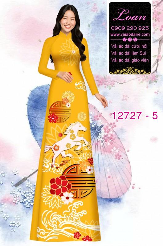 Vải áo dài tết bính ngọ 2026