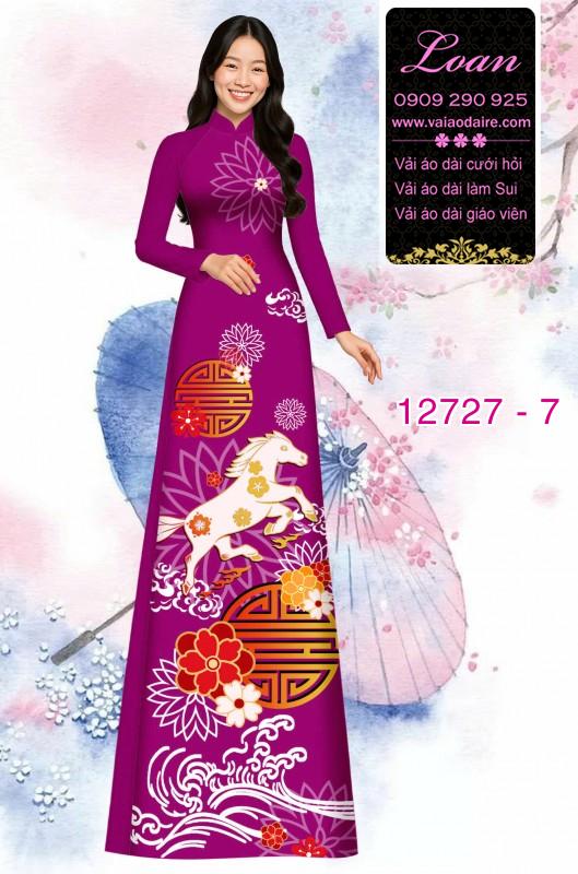 Vải áo dài tết bính ngọ 2026