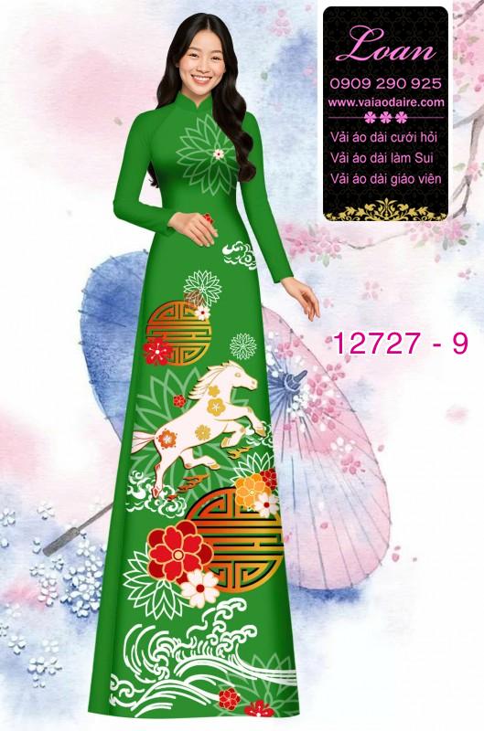 Vải áo dài tết bính ngọ 2026