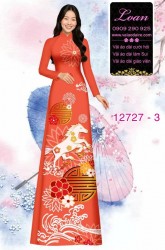 Vải áo dài tết bính ngọ 2026