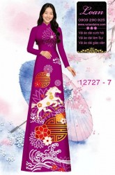 Vải áo dài tết bính ngọ 2026