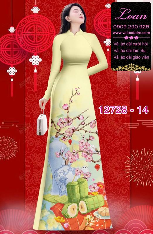 Vải áo dài tết bính ngọ 2026