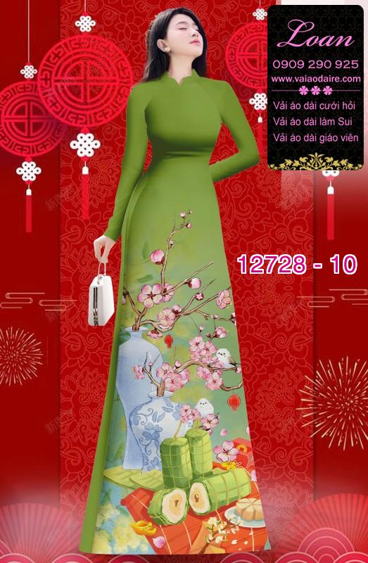 Vải áo dài tết bính ngọ 2026