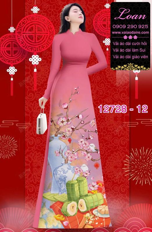 Vải áo dài tết bính ngọ 2026