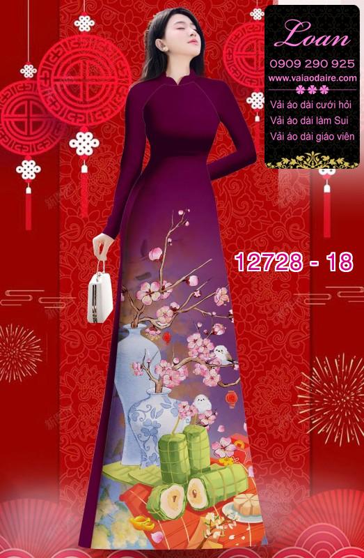 Vải áo dài tết bính ngọ 2026