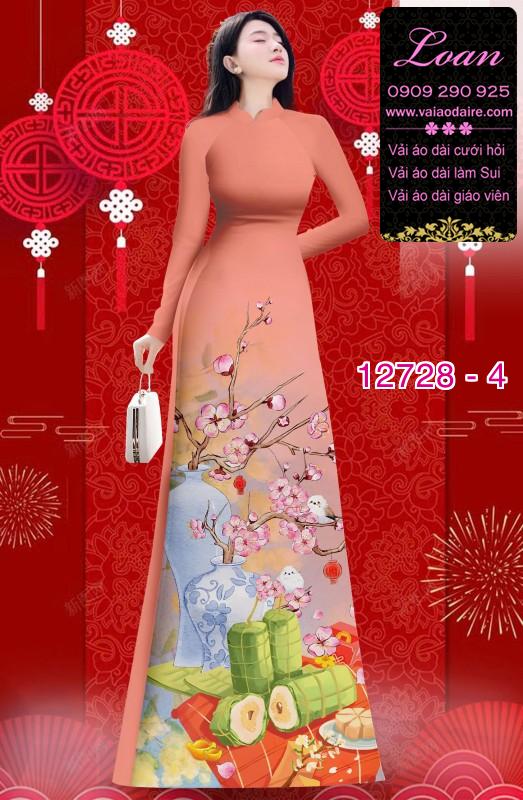 Vải áo dài tết bính ngọ 2026