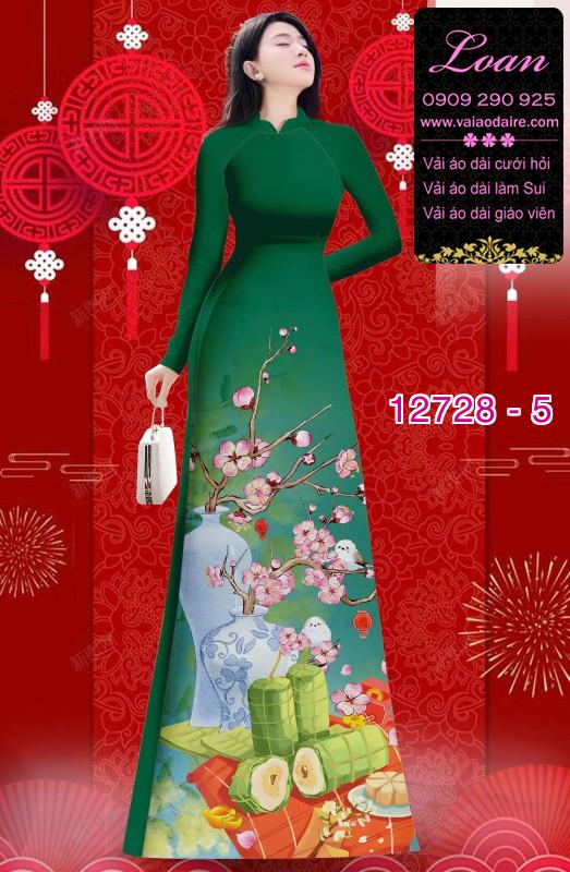 Vải áo dài tết bính ngọ 2026