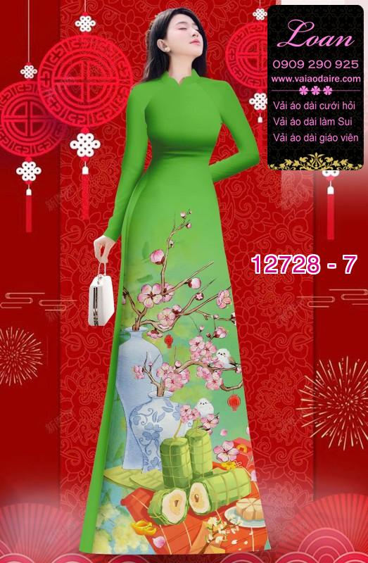 Vải áo dài tết bính ngọ 2026