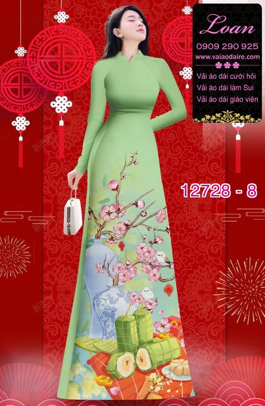 Vải áo dài tết bính ngọ 2026