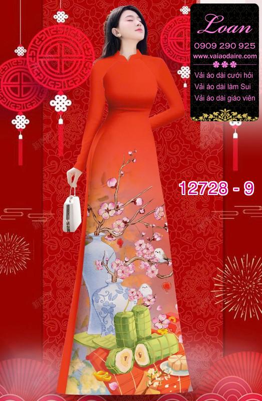 Vải áo dài tết bính ngọ 2026