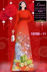 Vải áo dài tết bính ngọ 2026