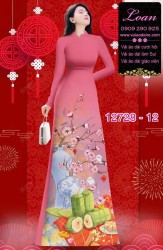 Vải áo dài tết bính ngọ 2026