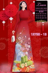 Vải áo dài tết bính ngọ 2026