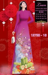 Vải áo dài tết bính ngọ 2026