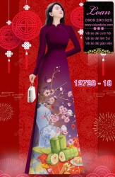 Vải áo dài tết bính ngọ 2026