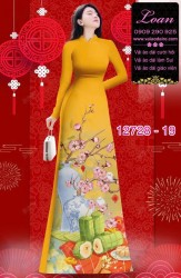 Vải áo dài tết bính ngọ 2026