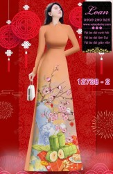 Vải áo dài tết bính ngọ 2026