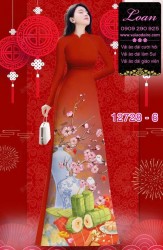 Vải áo dài tết bính ngọ 2026