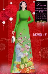 Vải áo dài tết bính ngọ 2026