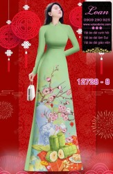 Vải áo dài tết bính ngọ 2026