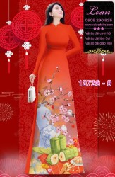 Vải áo dài tết bính ngọ 2026