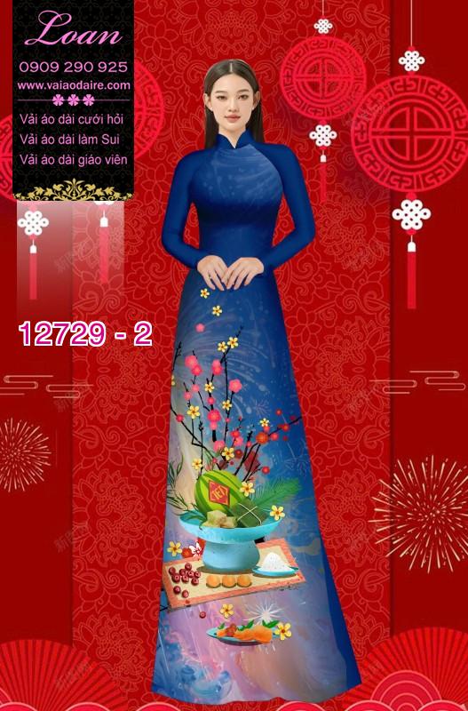 Vải áo dài tết bính ngọ 2026