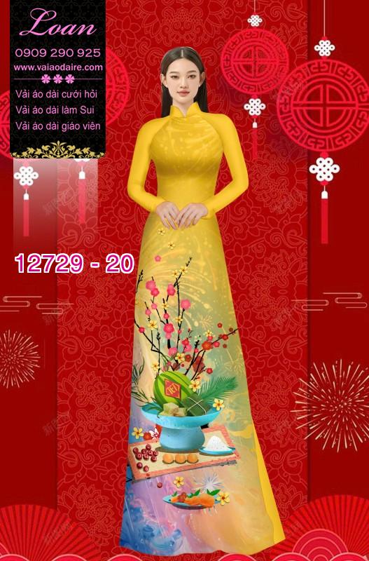 Vải áo dài tết bính ngọ 2026