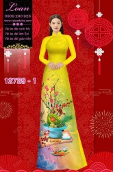 Vải áo dài tết bính ngọ 2026