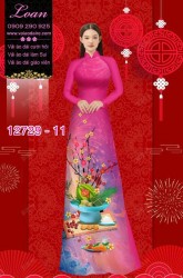 Vải áo dài tết bính ngọ 2026