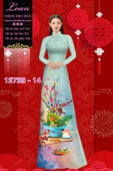 Vải áo dài tết bính ngọ 2026