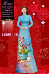 Vải áo dài tết bính ngọ 2026