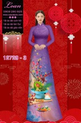 Vải áo dài tết bính ngọ 2026