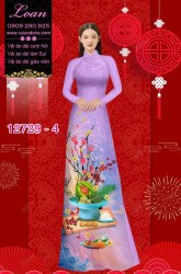 Vải áo dài tết bính ngọ 2026