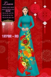 Vải áo dài tết đẹp