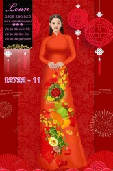 Vải áo dài tết đẹp