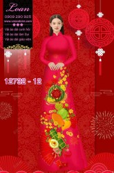 Vải áo dài tết đẹp