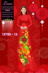 Vải áo dài tết đẹp