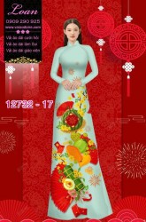 Vải áo dài tết đẹp