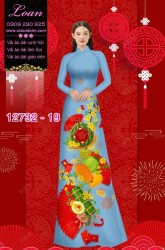 Vải áo dài tết đẹp