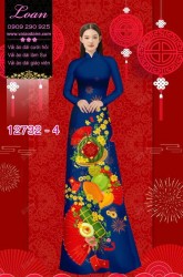 Vải áo dài tết đẹp