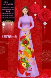 Vải áo dài tết đẹp