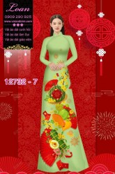 Vải áo dài tết đẹp