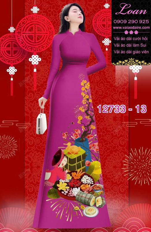 Vải áo dài tết đẹp