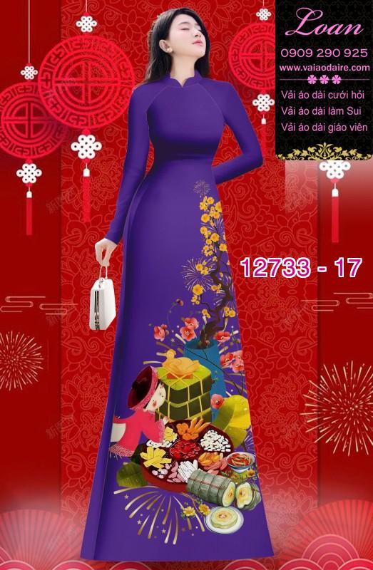 Vải áo dài tết đẹp