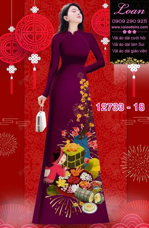 Vải áo dài tết đẹp