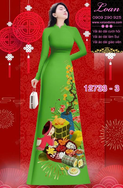 Vải áo dài tết đẹp