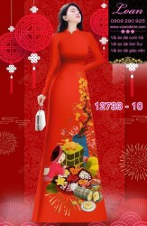 Vải áo dài tết đẹp