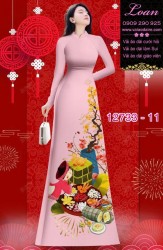 Vải áo dài tết đẹp