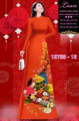 Vải áo dài tết đẹp