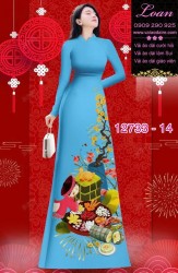 Vải áo dài tết đẹp